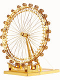 WINCENT METAL EARTH ICONX The London Eye (Gold) MWCT074 3D DIY STEEL MODEL KIT