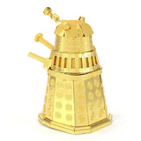 Fascinations Metal Earth Doctor Who Gold Dalek 3D DIY Steel Model Kit