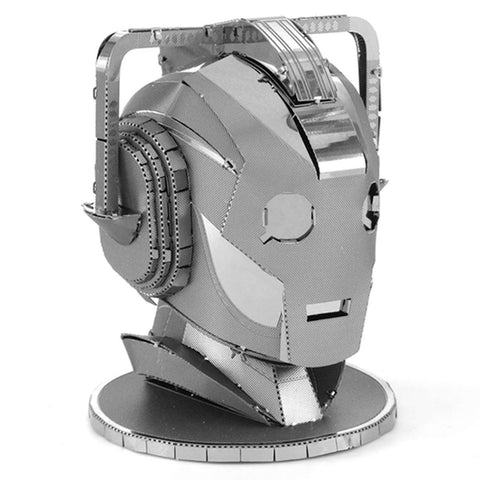 Fascinations Metal Earth Doctor Who Cyberman Head 3D DIY Steel Model Kit
