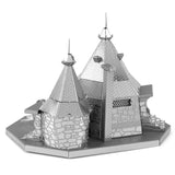 Fascinations Metal Earth Harry Potter Rubeus Hagrid Hut 3D DIY Steel Model Kit