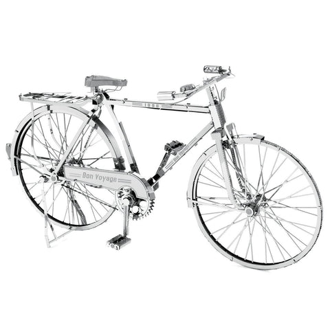 Fascinations Metal Earth Iconx Classic Bicycle 3D DIY Steel Model Kit