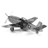 Fascinations Metal Earth Mustang P-51 3D DIY Steel Model Kit