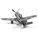 Fascinations Metal Earth Mustang P-51 3D DIY Steel Model Kit