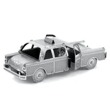 Fascinations Metal Earth Checker Cab 3D DIY Steel Model Kit