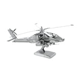 Fascinations Metal Earth Boeing AH-64 Apache 3D DIY Steel Model Kit
