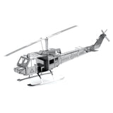 Fascinations Metal Earth Huey Helicopter 3D DIY Steel Model Kit