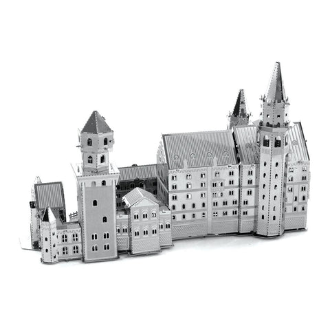 Fascinations Metal Earth Neuschwanstein Castle 3D DIY Steel Model Kit