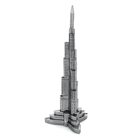 Fascinations Metal Earth Burj Khalifa 3D DIY Steel Model Kit