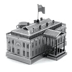 Wincent White House 3D Metal Puzzle Model