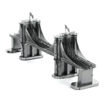 Fascinations Metal Earth Brooklyn Bridge 3D DIY Steel Model Kit