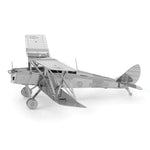 Fascinations Metal Earth De Havilland Tiger Moth 3D DIY Steel Model Kit
