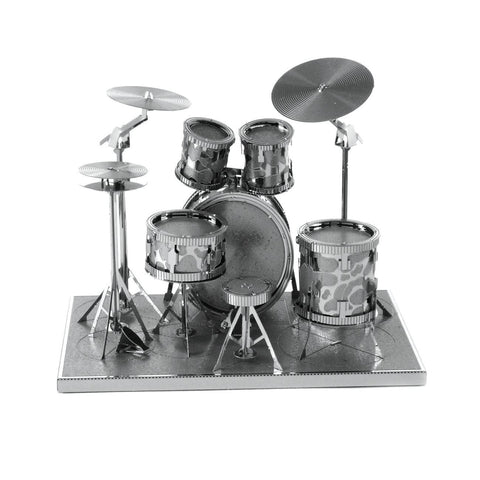 Wincent Drum Set 3D Metal Puzzle Model