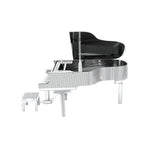 Fascinations Metal Earth Musical Instruments Grand Piano 3D DIY Steel Model Kit