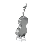 Fascinations Metal Earth Musical Instruments Bass Fiddle 3D DIY Steel Model Kit