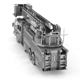Fascinations Metal Earth Fire Truck 3D DIY Steel Model Kit