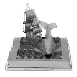 Fascinations Metal EarthMoby Dick Book Sculpture 3D DIY Steel Model Kit