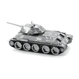 Fascinations Metal Earth T-34 Tank 3D DIY Steel Model Kit