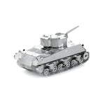 Fascinations Metal Earth Sherman Tank 3D DIY Steel Model Kit