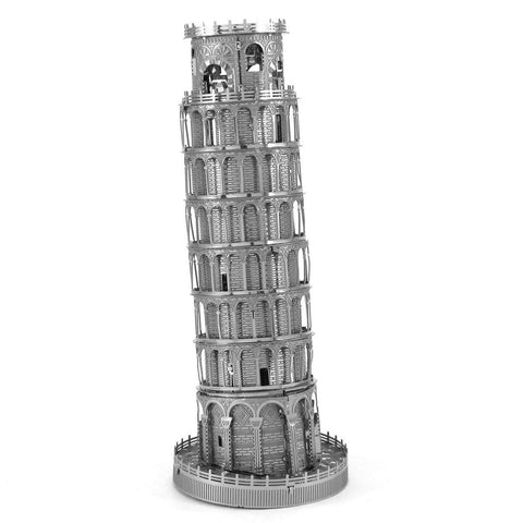 Fascinations Metal Earth Iconx Leaning Tower Of Pisa 3D DIY Steel Model Kit