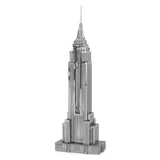 Fascinations Metal Earth Iconx Empire State Building 3D DIY Steel Model Kit