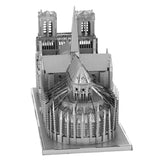 Fascinations Metal Earth Iconx Notre Dame 3D DIY Steel Model Kit