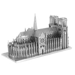 Fascinations Metal Earth Iconx Notre Dame 3D DIY Steel Model Kit