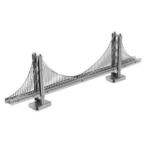 Fascinations Metal Earth Golden Gate Bridge 3D DIY Steel Model Kit