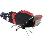 Fascinations Metal Earth Butterflies Red Admiral 3D DIY Steel Model Kit