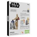 Fascinations Metal Earth C-3PO And R2-D2 3D DIY Steel Model Kit