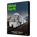 Fascinations Metal Earth Freight Train Set 3D DIY Steel Model Kit