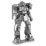 Fascinations Metal Earth Iconx Gundam Zaku II 3D DIY Steel Model Kit