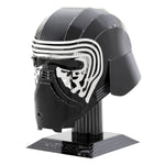 Fascinations Metal Earth Star Wars Kylo Ren Helmet 3D DIY Steel Model Kit
