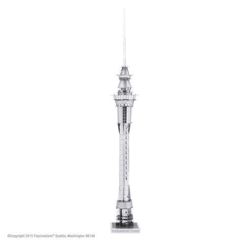 Fascinations Metal Earth Auckland Sky Tower 3D DIY Steel Model Kit