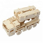 Wincent Transportation Series Missile Truck 3D Wood Puzzle Model