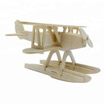 Wincent Transportation Series Airplane B 3D Wood Puzzle Model