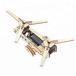 Wincent Solar Energy Series Solar Plane E 3D Wood Puzzle Model