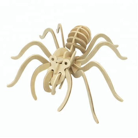 Wincent Insect Series Spider 3D Wood Puzzle Model