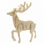 Wincent Africa Animal Series Deer 3D Wood Puzzle Model