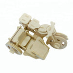 Wincent Transportation Series Motor Tricycle 3D Wood Puzzle Model