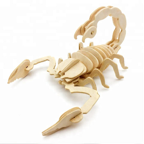Wincent Insect Series Scorpion 3D Wood Puzzle Model