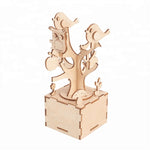 Wincent Music Box Series Spinning Tree 3D Wood Puzzle Model