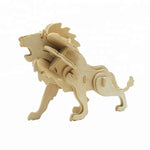 Wincent Africa Animal Series Lion 3D Wood Puzzle Model