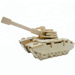 Wincent Transportation Series Tank 3D Wood Puzzle Model
