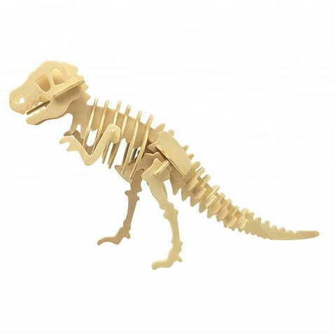Wincent Dinosaur Series T-Rex 3D Wood Puzzle Model
