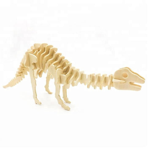 Wincent Dinosaur Series Brontosaurus 3D Wood Puzzle Model