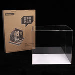 Dust Cover Display Box for Robotime DIY Dollhouse Kit DGC8-9