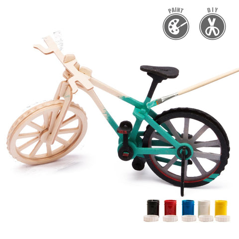 3D Painting Puzzle HC257 Bicycle