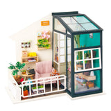 Robotime DIY Mini Dollhouse Building Model Home Decoration toys Balcony Daydreaming DGM05