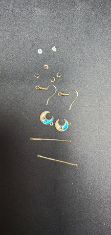 Blue Moon Pendants Earrings B1-5