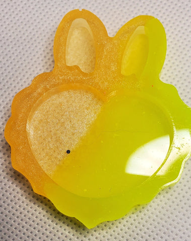 Heeart with bunny ear(resin shaker)